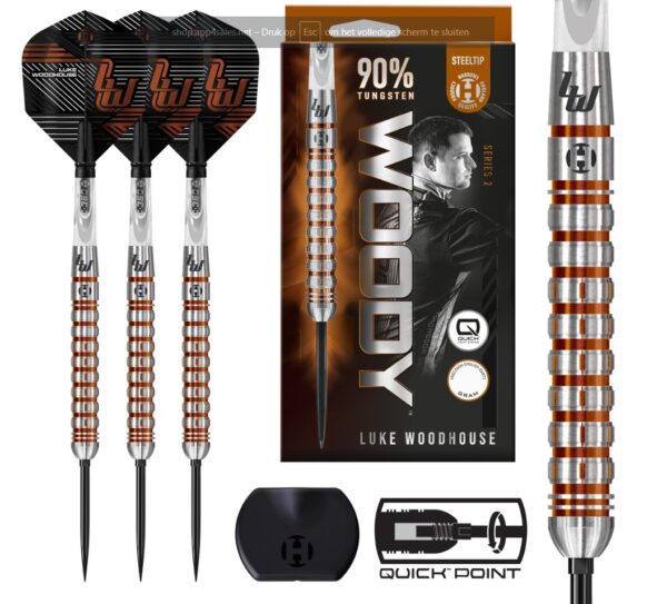Luke Woodhouse Series 2 90% tungsten Quick Point
