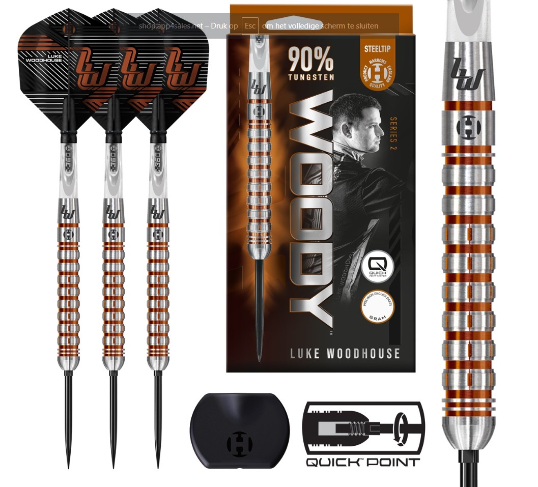 Luke Woodhouse Series 2 90% tungsten Quick Point