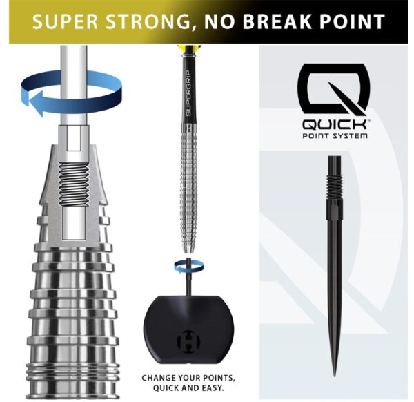 Harrows NX90 Tapered 90% Tungsten Quick Point