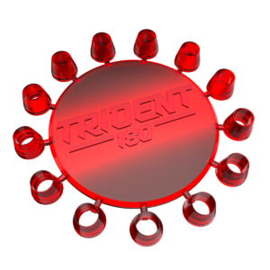 Trident 180 Dart Point Cones Rood