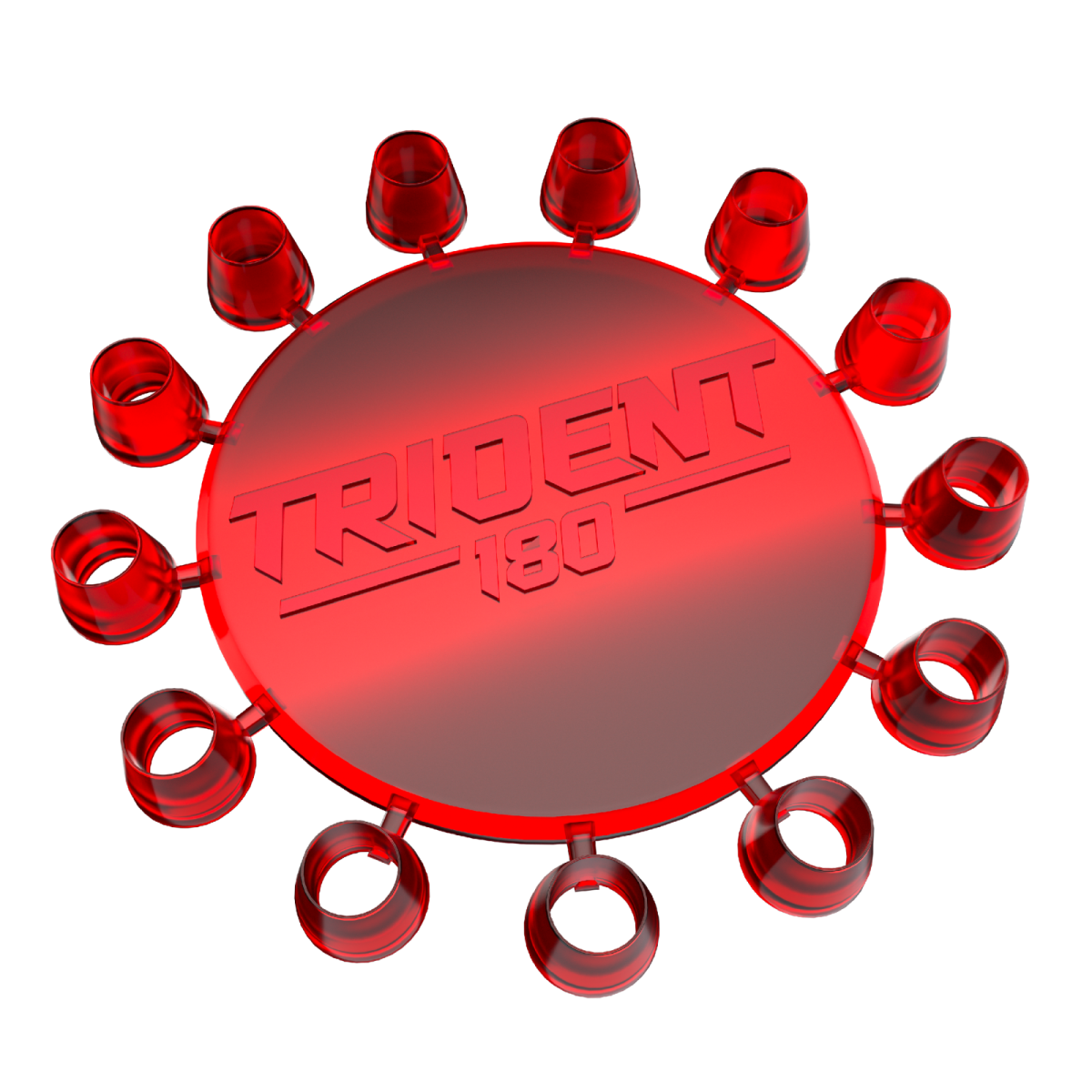 Trident 180 Dart Point Cones Rood