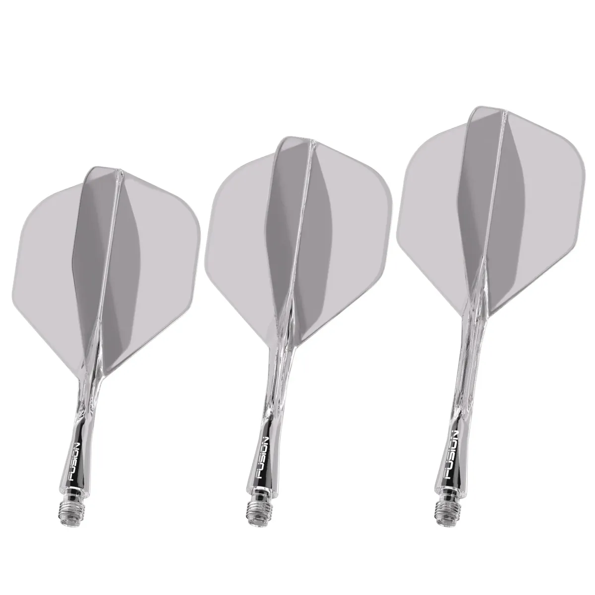 Winmau Fusion No2 geïntegreerde Flights en Shaft Clear