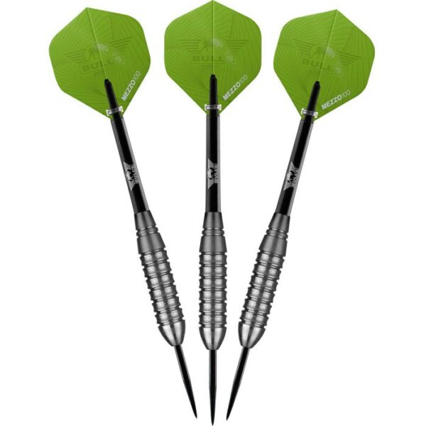 Bulls Charge Green 22 gr. Stainless Steel Steeltip