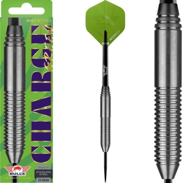 Bulls Charge Green Stainless brass Steeltip 23 gram
