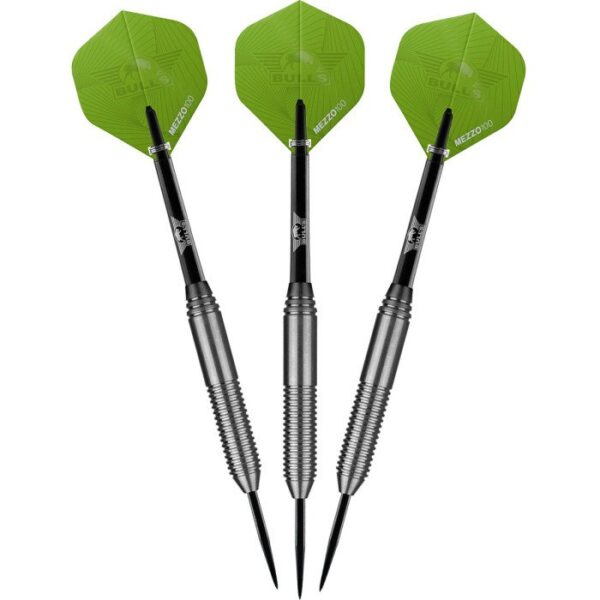 Bulls Charge Green Stainless brass Steeltip 23 gram