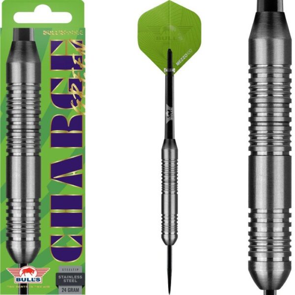 Bulls Charge Green Stainless brass Steeltip 24 gram
