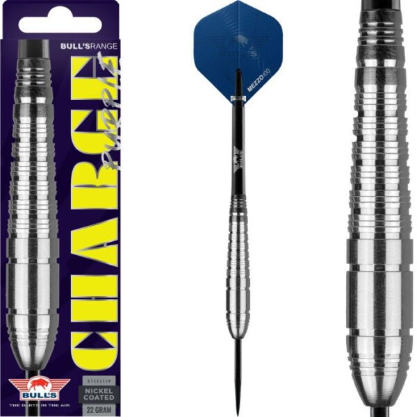 Bulls Charge Purple Nickel coated Steeltip 22 gr