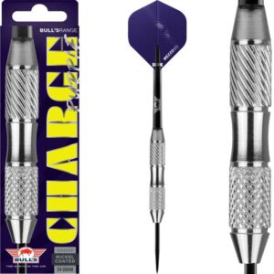 Bulls Charge Purple Nickel coated brass steeltip 24 gram