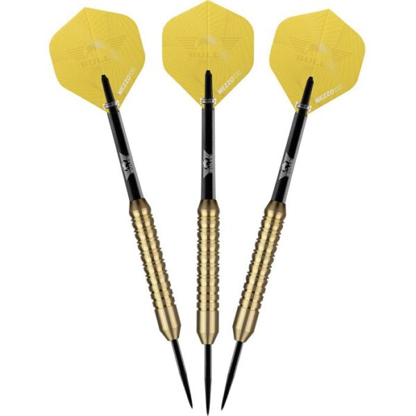 Bulls Charge Yellow 22gr. Brass steeltip