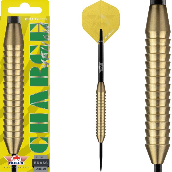 Bulls Charge Yellow Brass steeltip 23 gram