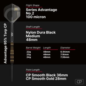 Bull's Advantage Torp CP 95% Tungsten