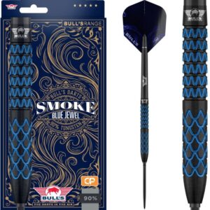 Bull's Smoke Blue Jewel CP Steeltip 90% Tungsten