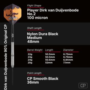 Bull's Dirk van Duijvenbode Original CP 90% tungsten